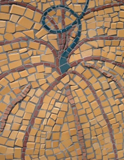 Mosaic pumpkin